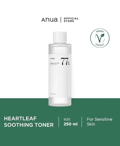 HEARTLEAF 77% SOOTHING TONER